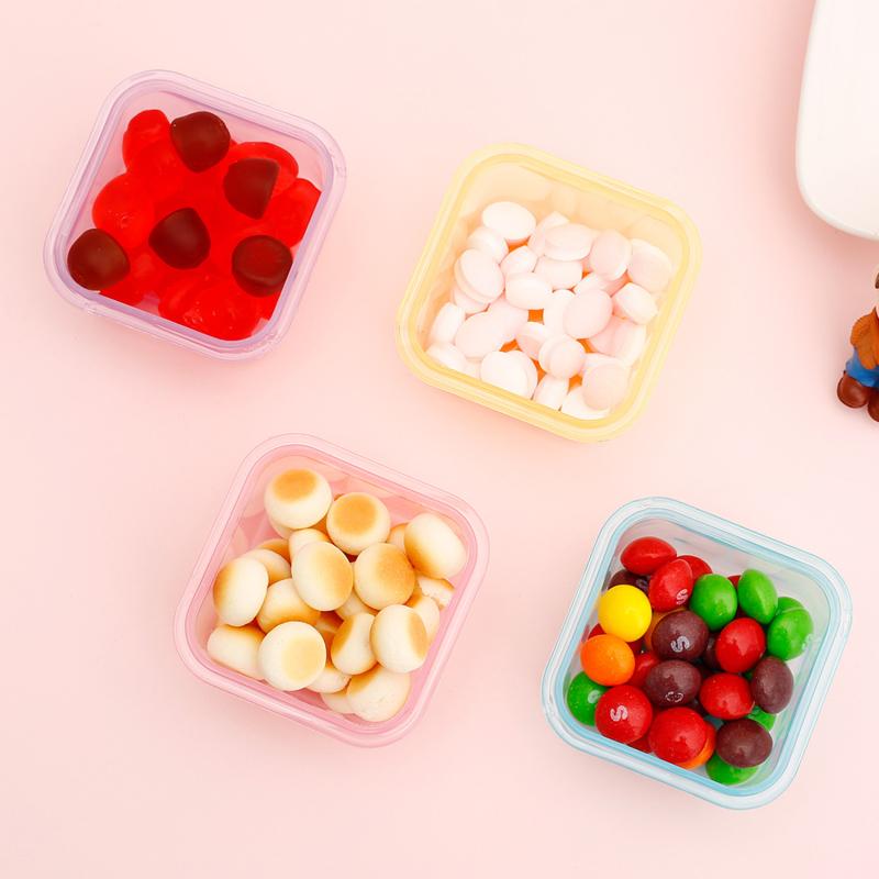 Портативные контейнеры для хранения продуктов с морозильной камерой, коробка для варенья, домашние мини герметичные кухонные коробки для хранения ювелирных изделий, коробка для корма для домашних животных