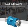 3/8-дюймовый ручной золотниковый клапан, пневматический регулирующий клапан, ручной клапан из алюминиевого сплава