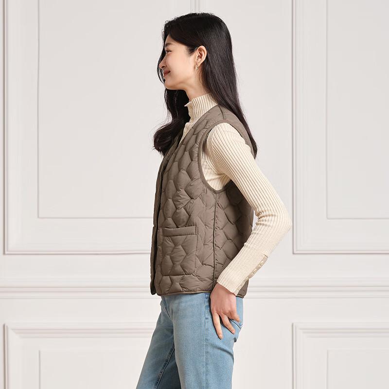 Tanboer Women's Comfortable Warm Down Vest