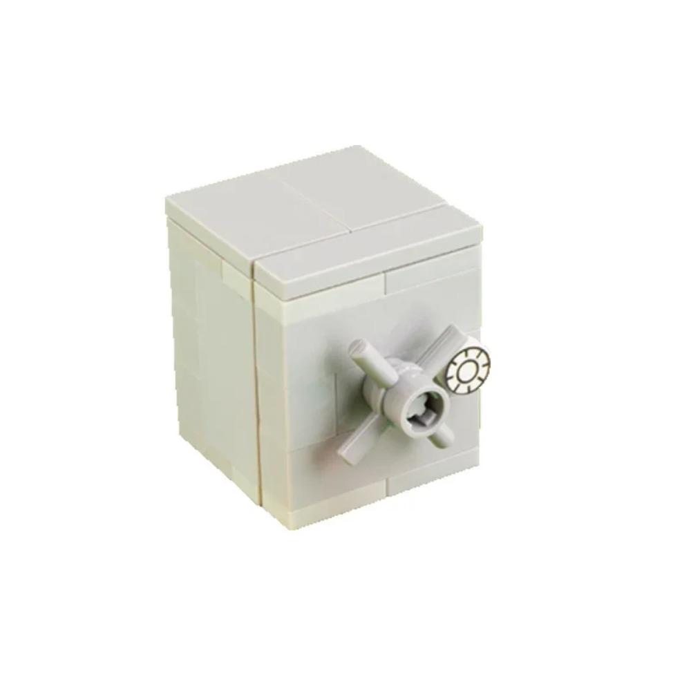 MOC Building Blocks Accessories Precious Gold Ore Silver Diamond Stash Pirate Map Coins Toy Model Mini Bricks ATM Gifts Toy K046