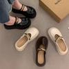 Wear Lazy Platform Slippers Baotou Half Slippers 2025 Spring and Summer New Height-increasing Cool Slippers Women