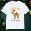 НОВАЯ Белая футболка Camel Band Merry Xmas Все размеры Подарок Рождество AR423 Унисекс Футболка
