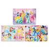Tenyo Child Puzzle Disney Princess 55/66/80 Piece Step Up 3 Piece Set B Puzzle for Children Antibacterial Coat Comes with Cleaning Cover Ages 3+