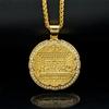1 шт. Католицизм Тайная Вечеря Иисус 316L Нержавеющая Сталь со Стразами Ожерелье Женщины Мужчины Кулон Женские Украшения