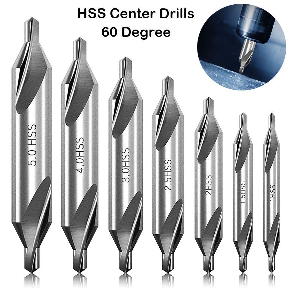 Hole Opener Drilling Tools HSS Combined Center Drills Countersinks Angle Bit Drill Bit Center Drill