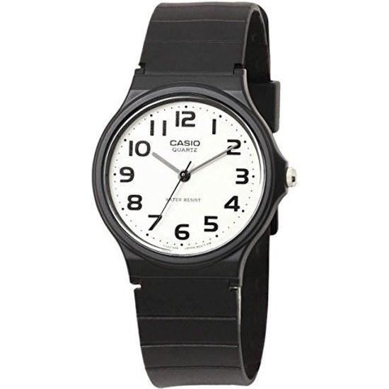 Наручные кварцевые часы Casio MQ-24-7B2L Белые Черные