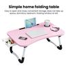 Portable Laptop Desk Foldable Table High Stability Strong Load-bearing Non-Slip Design Small Working Table for Home