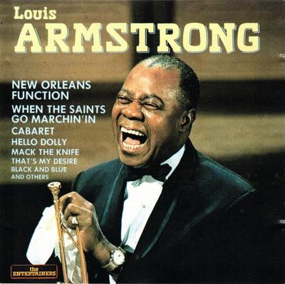 CD ЛУИС АРМСТРОНГ - Louis Armstrong CD0206 The Entertainer 1987 Франция Джаз Б/У