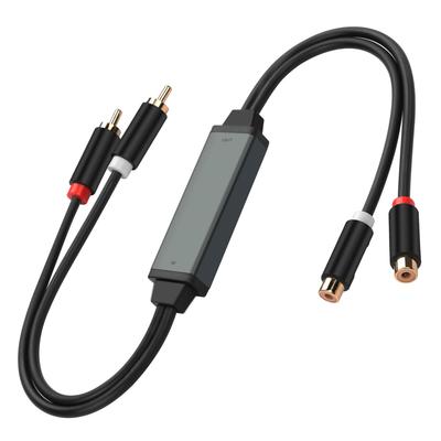CERRXIAN RCA Изолятор Шума RCA Подавитель Шума Аудио RCA Изолятор Шума Земляной Петли Используйте Аудио Кабель Jack для Устранения Гула в Автомобильной Аудиосистеме / Домашней