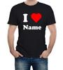 I Love...Custom T-Shirt Boyfriend Girlfriend Valentines Anniversary