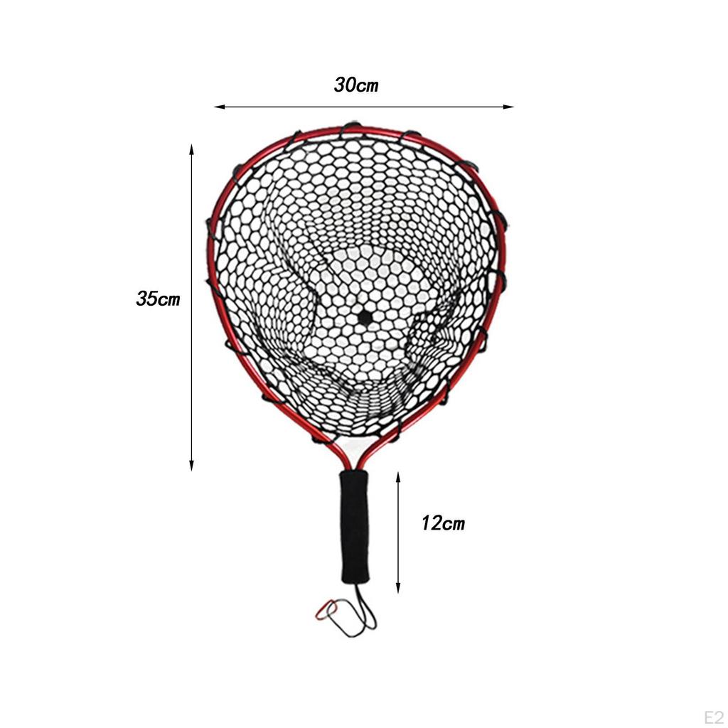 Fishing Landing Net Wading Net, Strong Load Bearing, Tool,Fishing Catching Mesh,Fishing Mesh