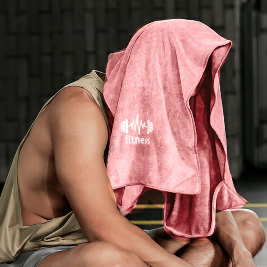 1 шт. Спортивное полотенце Тренажерный зал Полотенце Lpad Банное Быстросохнущее На открытом воздухе Впитывающее воду Бег Баскетбол, Кемпинг Пеший туризм Полотенце для пота
