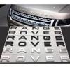 Наклейки с логотипом Range Rover в матовом и глянцевом вариантах для украшения автомобиля