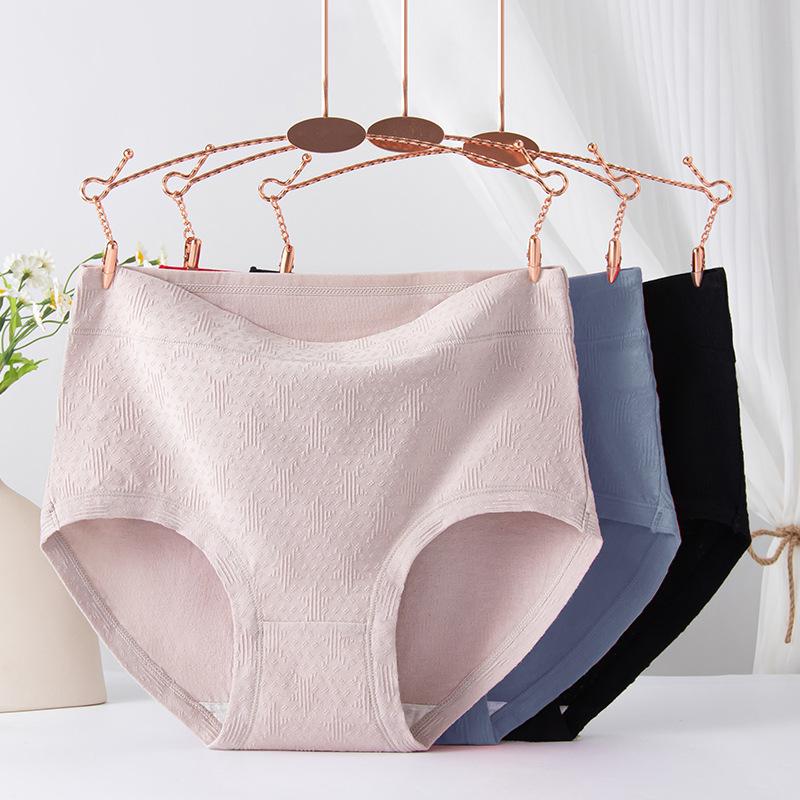 Women's High Waist Panties Briefs Soft Breathable Comfy Underwear Plus Size XL-5XL