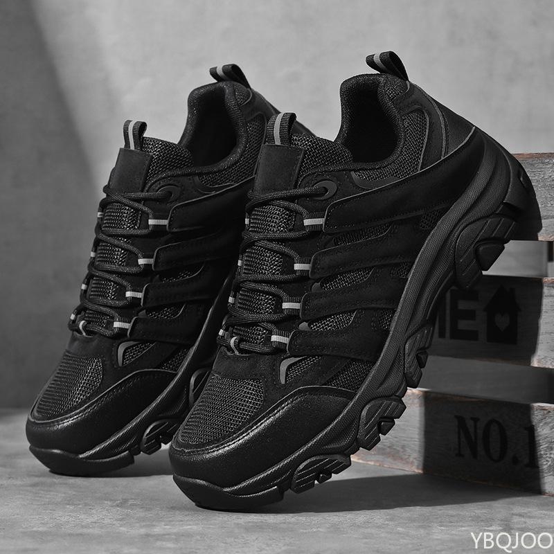 Новая мужская сетчатая трендовая мужская обувь на весну-лето дышащая противоскользящая износостойкая повседневная уличная спортивная обувь для ходьбы