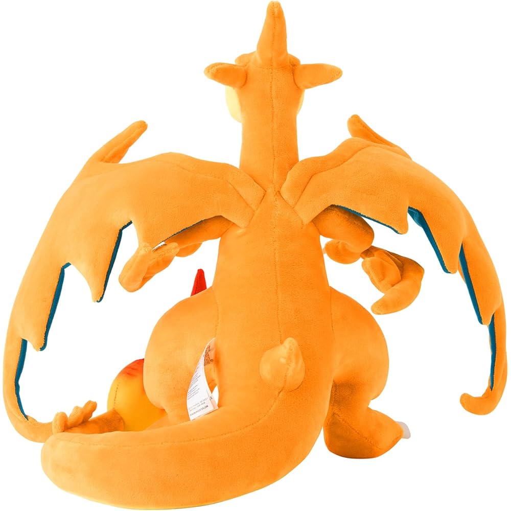 Pokemon Center Original Mega Charizard Y Plush Toy Soft Stuffed Animal