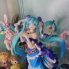 В наличии Оригинальная Hatsune Miku Художественный шедевр Серия Сказочная принцесса Русалочка Аниме Фигурка Модель Игрушки Подарок