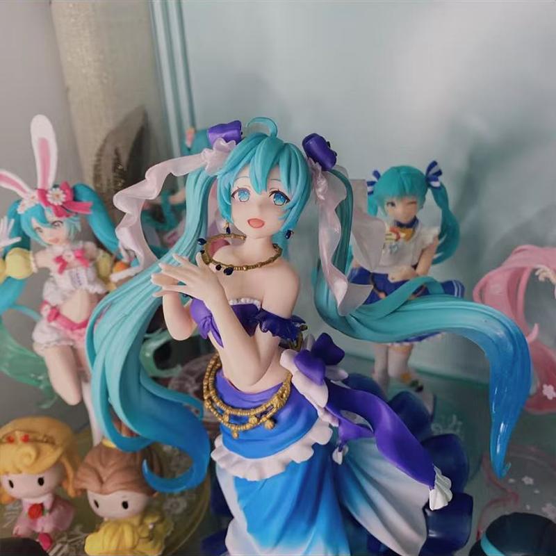 В наличии Оригинальная Hatsune Miku Художественный шедевр Серия Сказочная принцесса Русалочка Аниме Фигурка Модель Игрушки Подарок