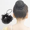 Hollow Adjustable Elastic Hair Holder Ponytail Holder Ballet Bun Hair Nets Girls Drawstring Snoods