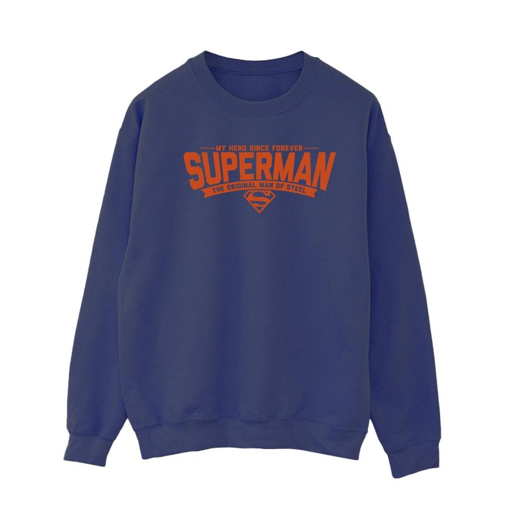 DC Comics Womens/Ladies Superman Hero Dad Sweatshirt