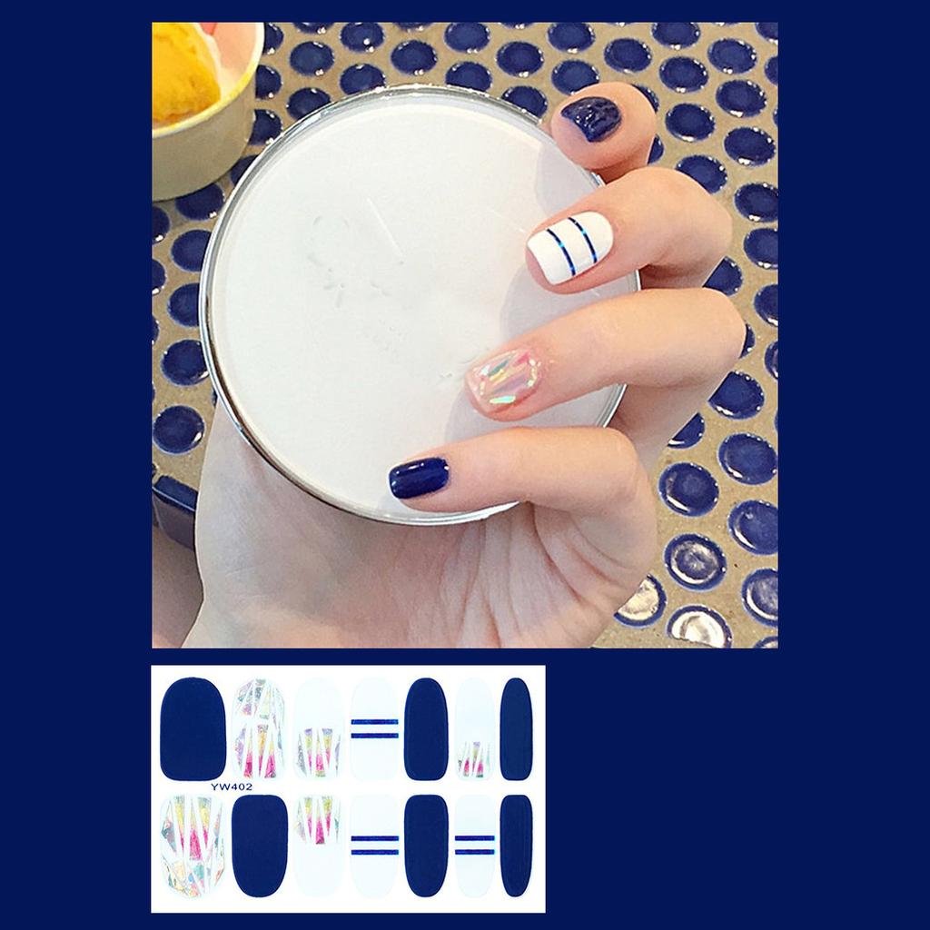 14 шт./лист, пресс для ногтей, зеркало Aurora, блестящая пудра, наклейки для ногтей, готовый маникюр, быстрый Nial
