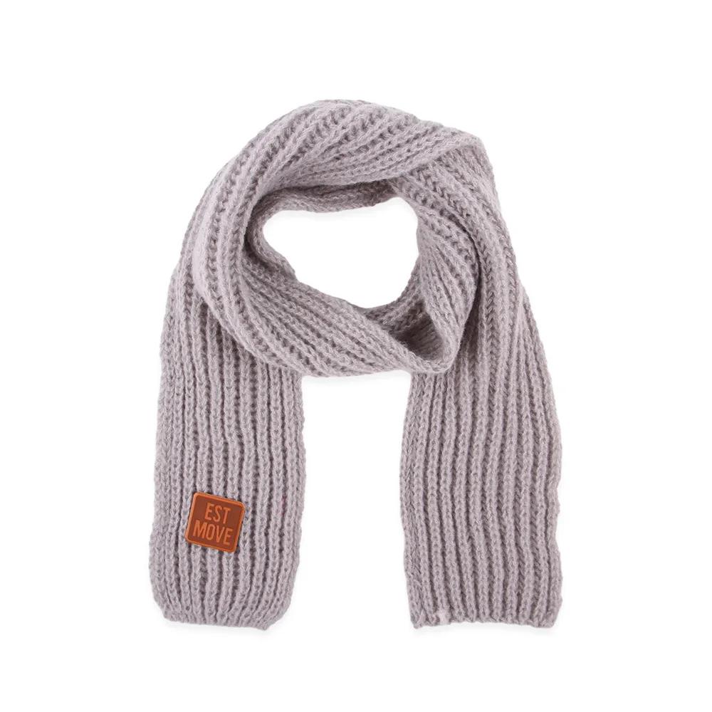 Dog Knitted Scarfs Kitten Puppy Creative Solid Color Keep Warm Supplies Cat Christmas New Year Accessories Pet Dress Up Gift