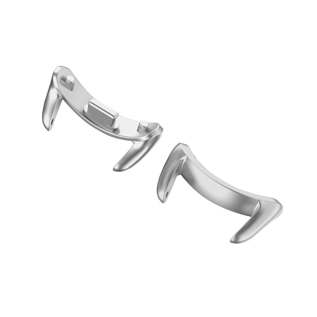 Brand New 1 Double 12mm Zinc Alloy Arc Connector For Xiaomi Mi Band 8 Metal Connector Head Grain Stainless Steel Plug Adapter