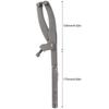 Adjustable Spanner Wrench Clutch Magneto Puller Repair Tool for Motorcycle Belt Pulley Remove Holder Repair Locking Tool