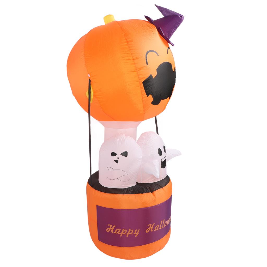 1,8 м надувной призрачный шар, привлекающий внимание, тыква, украшение двора со встроенным светодиодом для сада