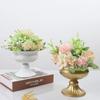 European Style Metal Vase Plant Holder Flower Arrangement Centerpiece for Weddings Birthdays and Parties