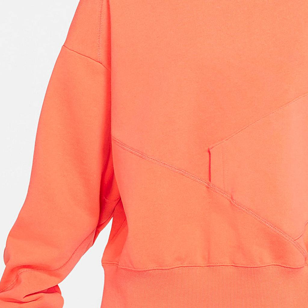 Nike Sweatshirts Women's Orange Hooded Moderate DQ5534-842