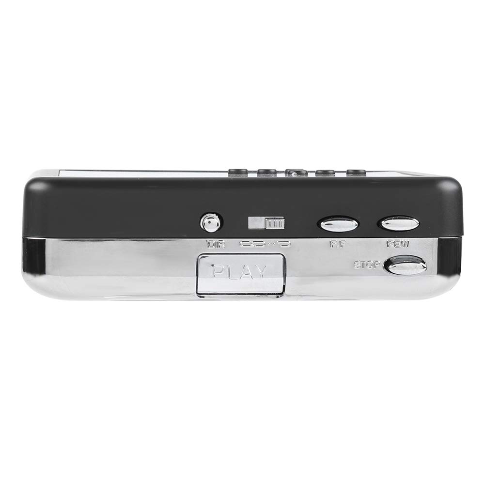 Jectse Portable Cassette Cassette Tape To MP3 USB Flash Drive Capture Audio Music Plug and Connects To MP3 Portable Speaker Converter, Converter,