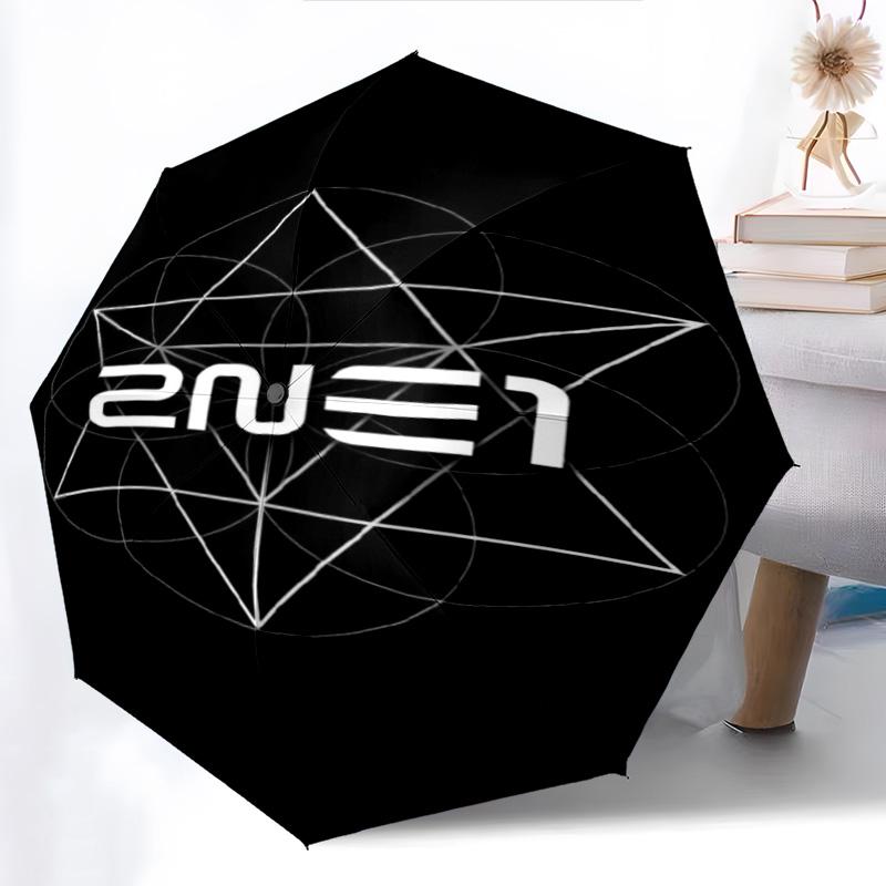 Crush 2NE1: Come Party On Folding umbrella travel Suitable for all seasons Gift Umbrella printing