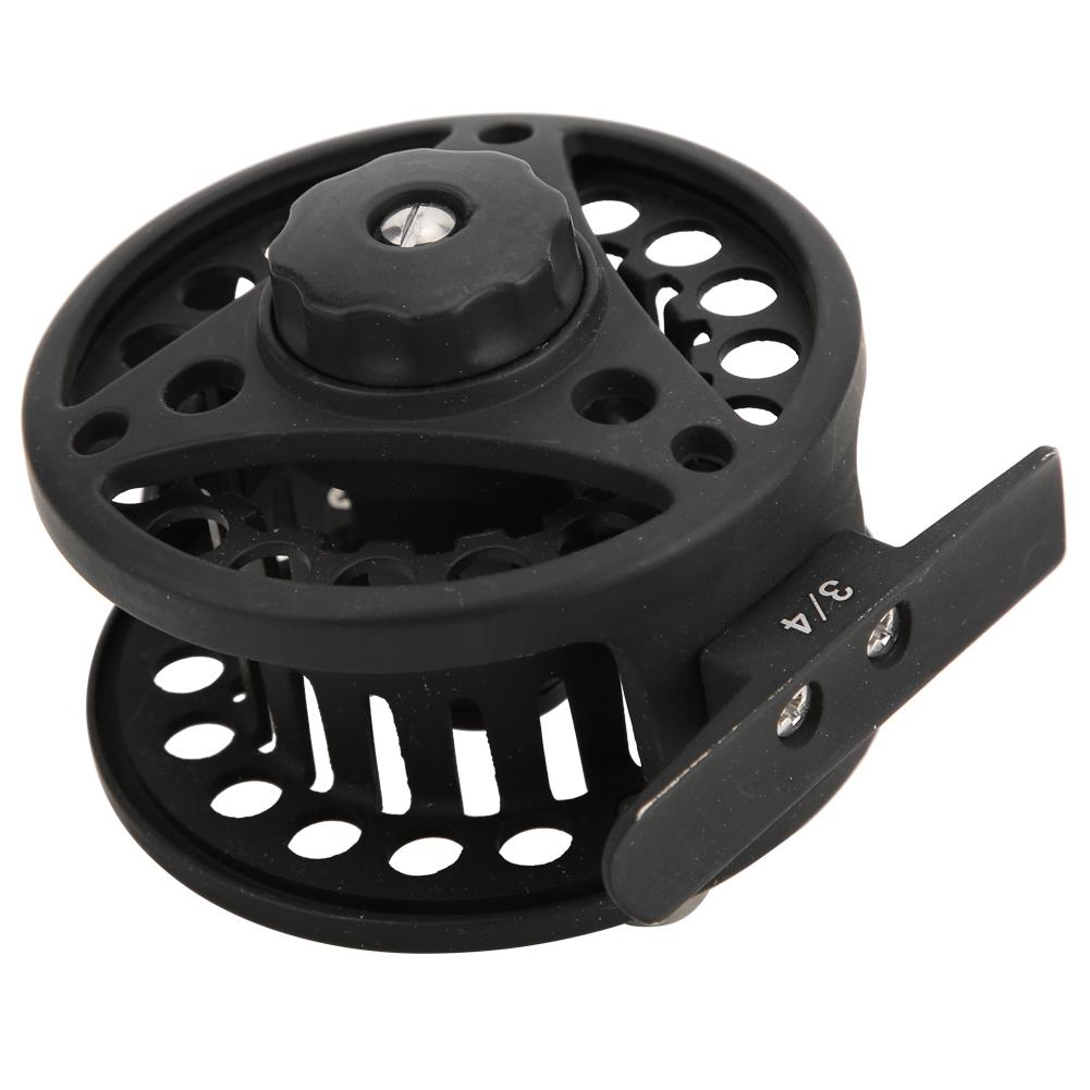 Fly Fishing All Metal Pressure Casting Bearing Gapless Wire Wheel Line Reel Tackle(34 )