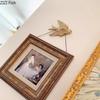 Золотые голубь настенные украшения Креативные голубь декоративные крючки Гостиная дисплей настенные подвески Крючки Комната эстетичный декор