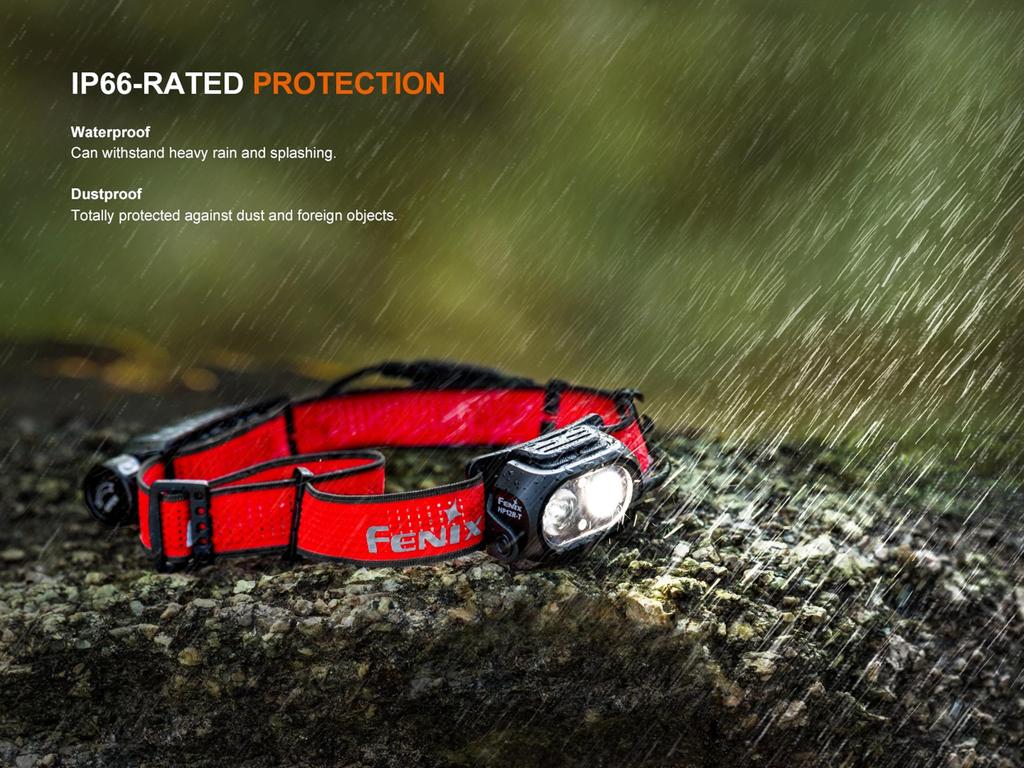Fenix 1300 for Outdoor and Working in Conditions HP12R-T Headlamp, Lumens, USB-C Rechargeable, Running, Activities, Low-Light (Black)