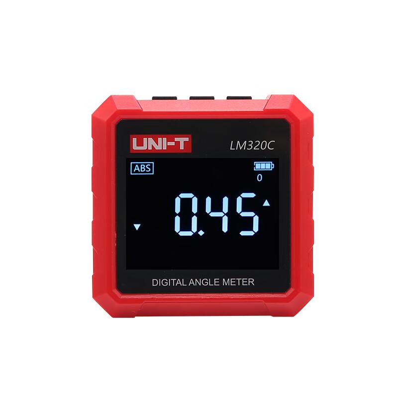 UNI-T LM320C Цифровой инклинометр Электронный гониометр Магнитный угломер для точного измерения Абсолютный и относительный 4x90°