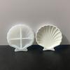 Формы из смолы Силиконовая форма для лотка в форме ракушки для DIY Раковина Пластина для хранения ювелирных изделий Многоразовые формы для чаш из смолы Силиконовые формы для мыла и эпоксидной смолы для украшения дома