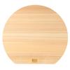 Hinokioh - Made In Japan Hinoki D-Shaped Cutting Board, Medium, 31 X 28 X 2 Cm, Wooden Cutting Board, Hinoki