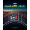 P16 ЖК-дисплей OBD2 Head Up Display Турбонаддув Давление масла Температура масла Расход топлива Датчик скорости автомобиля