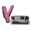 Hard Shell Curling Iron Carrying Case Portable Hair Rollers Storage Box For Hair Curler