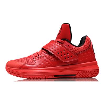 Li Ning Battle Armor Нескользящие Легкие Низкие Баскетбольные Кроссовки Мужские Огненно-Красные ABAN059-3