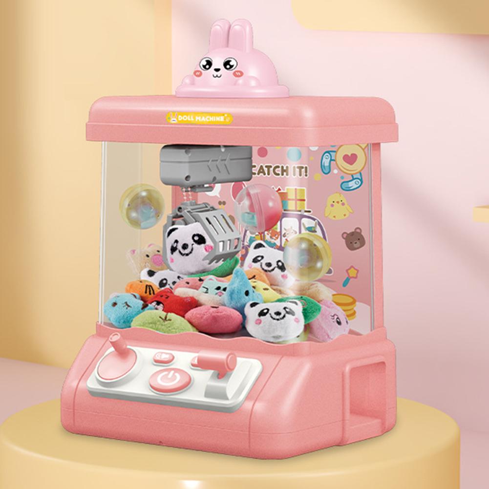 Автоматические Аркадные Игрушки Игровые Автоматы с Захватом Клешней, Зарядка USB, Музыка и Свет, Сильный Захват, Детские Подарки на День Рождения