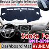 For Santa Fe 2013-2018 DM IX45 Anti-Slip Mat Dashboard Cover Pad Sunshade Dashmat Carpet Accessories