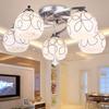 1PCS European-style Crystal Chandelier Modern Simple Aluminum Alloy Bedroom Lamp Living Room Balcony Kitchen Bathroom Restaurant Ceiling Lamp