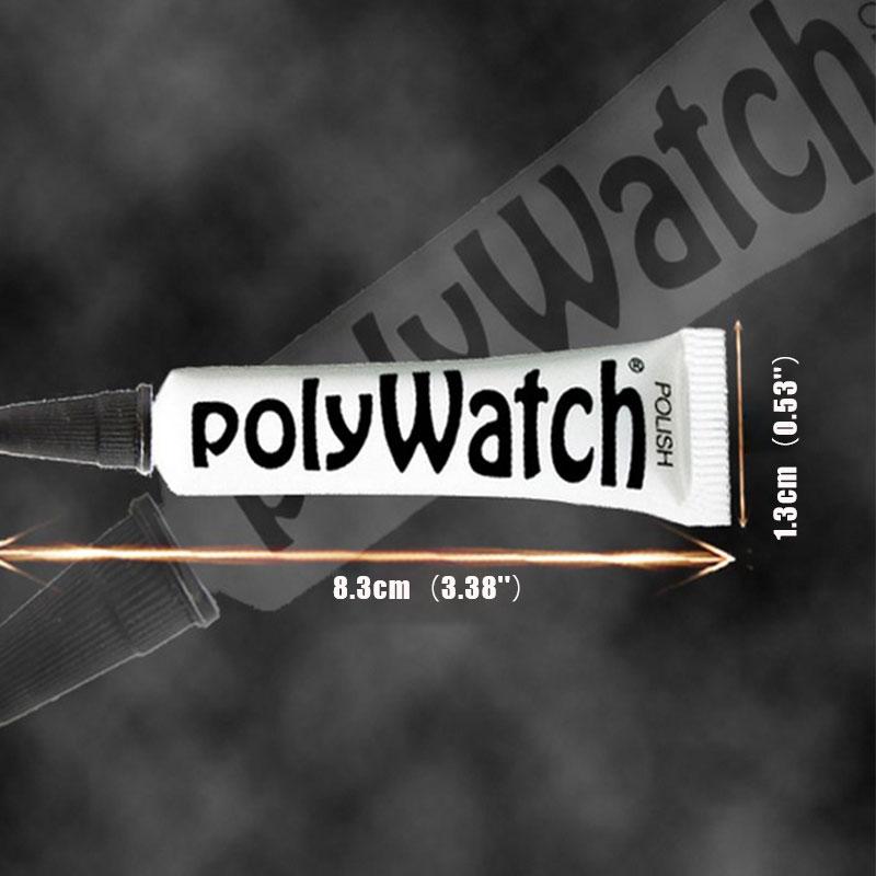 Polywatch Scratch Remover Польские пластиковые/акриловые хрустальные очки для часов