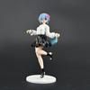 Zero To From Another World Rem Figurine Jk Skirt Anime Model Toys Statuary Gift