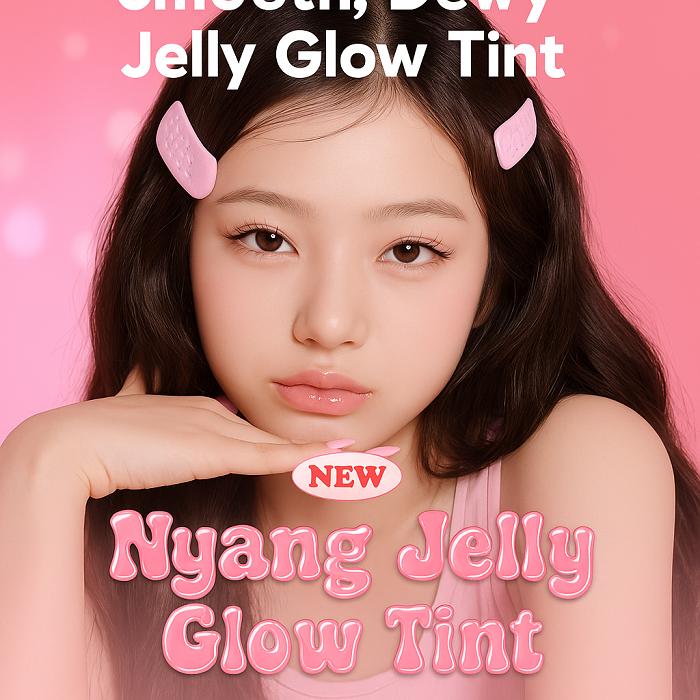 Daiso Cococaga от Forencos Nyang Jelly Glow Tint (01 Абрикосовое желе