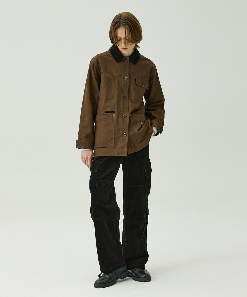 MAGOODGAN Farburn 4417 Cargo Corduroy Black Pants