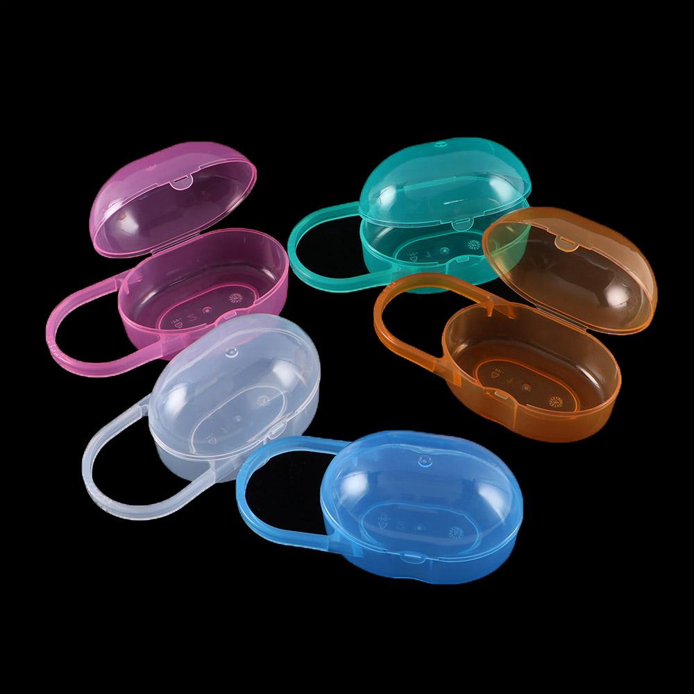 Овальная подвесная дорожная сумка для хранения детских сосок, контейнер для сосок, футляр для пустышки, коробка для хранения, контейнер для пустышки